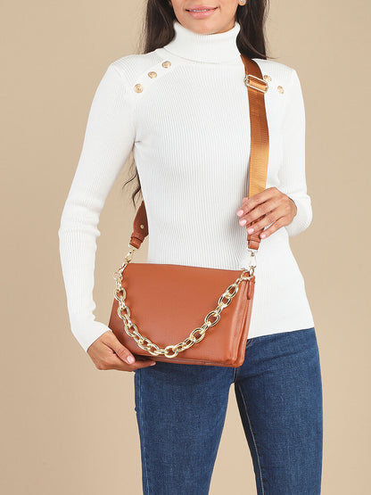 Sac besace Alana - Camel - 7