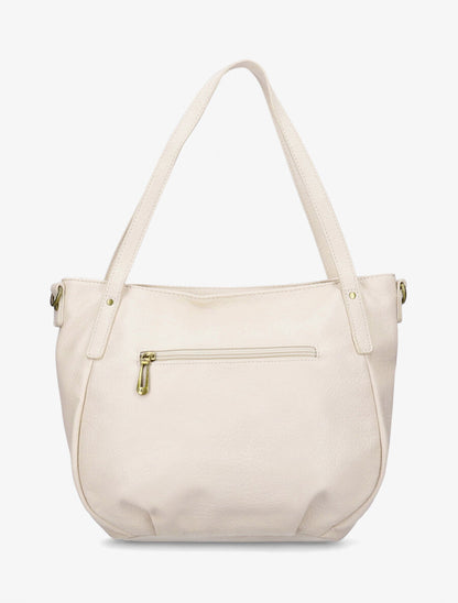 Sac cabas Amilia - Écru - 4