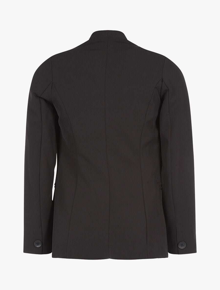 Blazer long casual - Noir - 2
