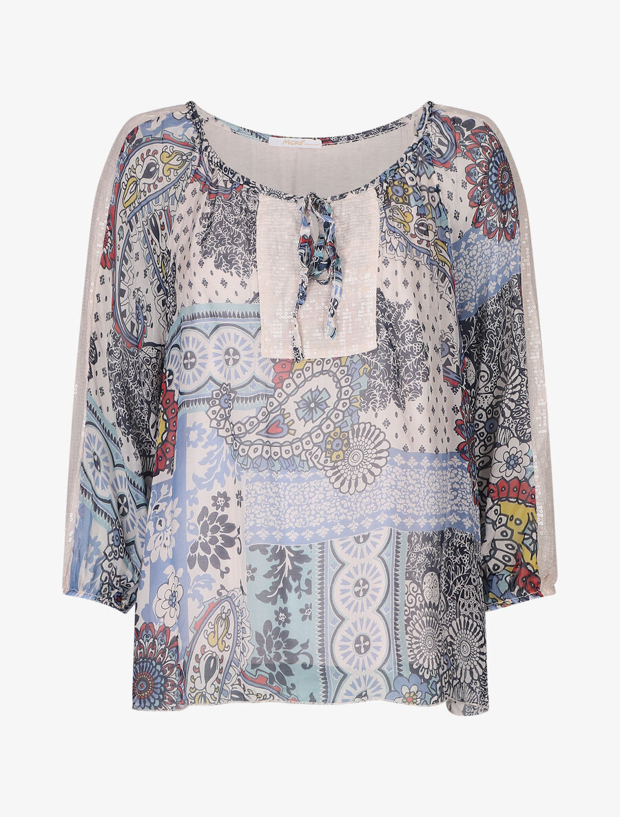 Blouse kashmir  - nude - 4