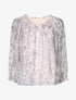 Blouse fleurie  - nude - 4