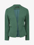 Veste unie ajustée - Vert émeraude - 1