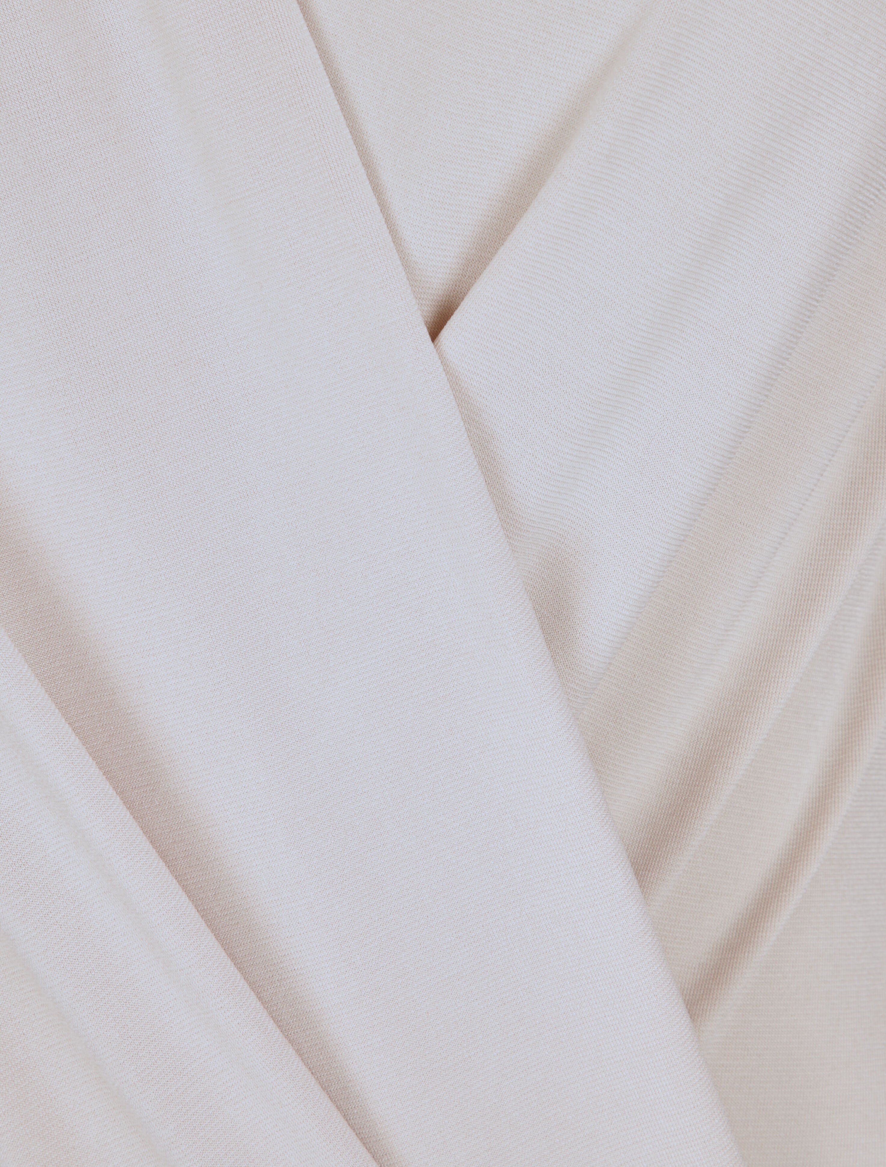 Body drapé à col cache-coeur - Beige - 3