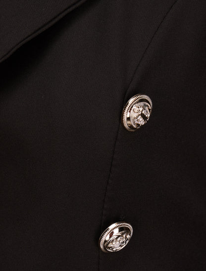 Blazer overzise uni - Noir - 3