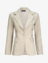 Blazer overzise uni - Beige - 1