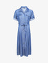 Robe chemise longue - Bleu jean - 1
