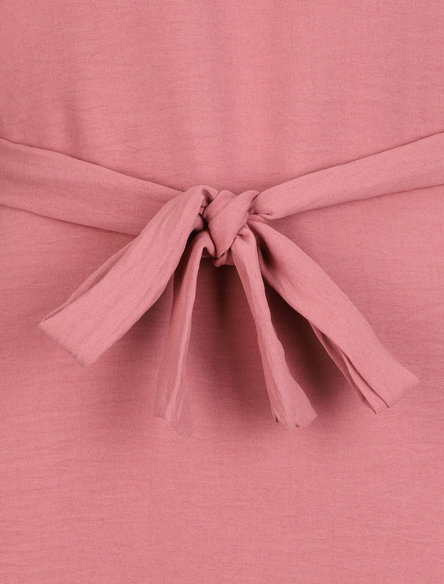 Robe longue fluide - Vieux rose - 3