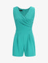 Combishort cache-coeur uni - Turquoise - 4