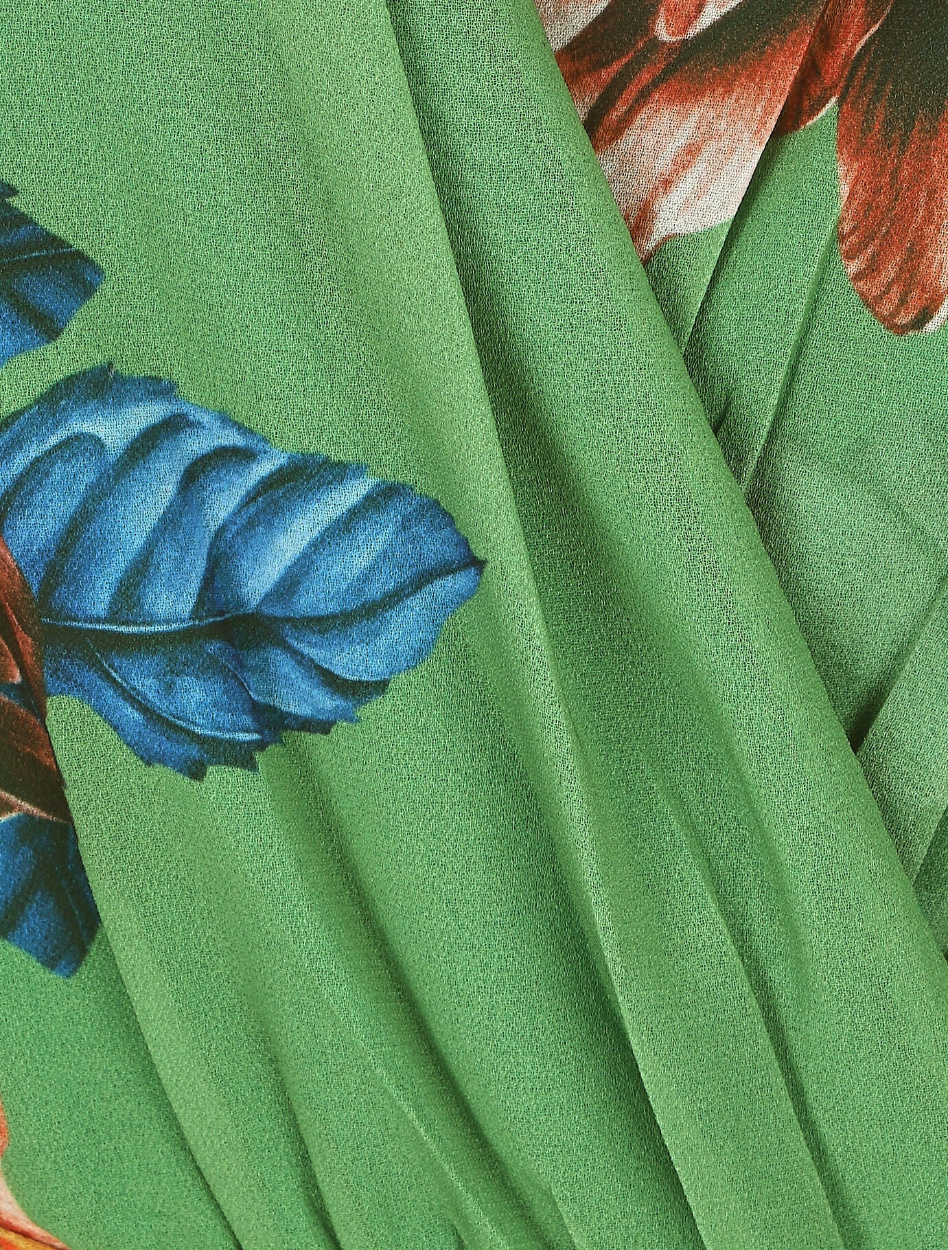 Robe fourreau à buste imprimé fleuri - Vert - 3