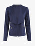 Veste à poches zippées - Marine - 1
