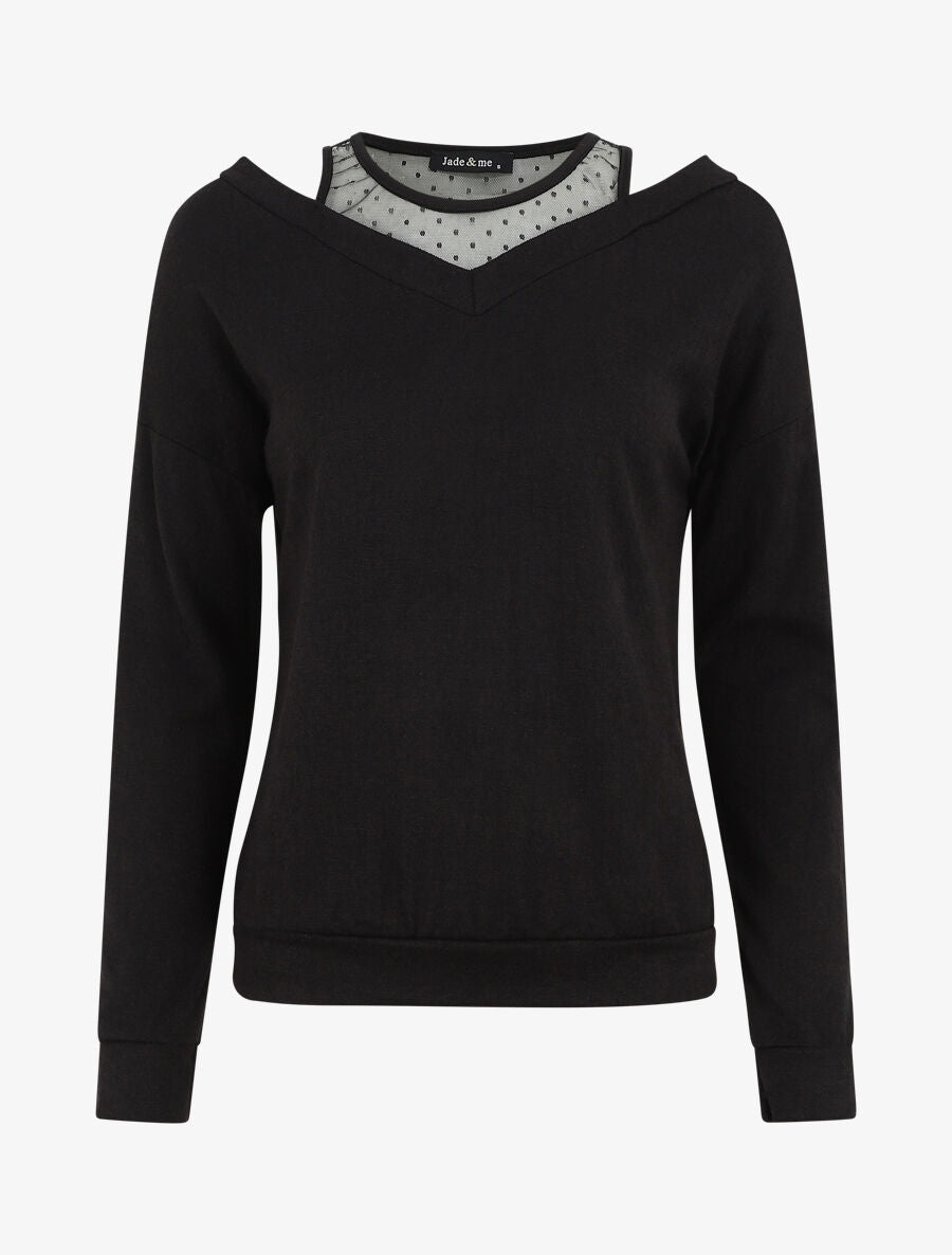 Pull bardot trompe l&