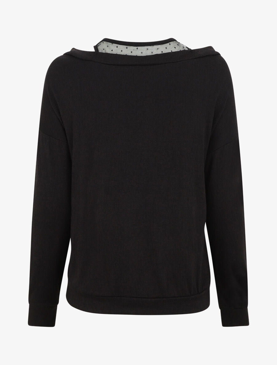 Pull bardot trompe l&