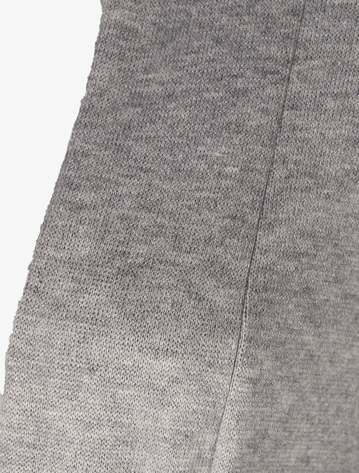 Gilet mi-long uni et ceinturé - Gris - 3