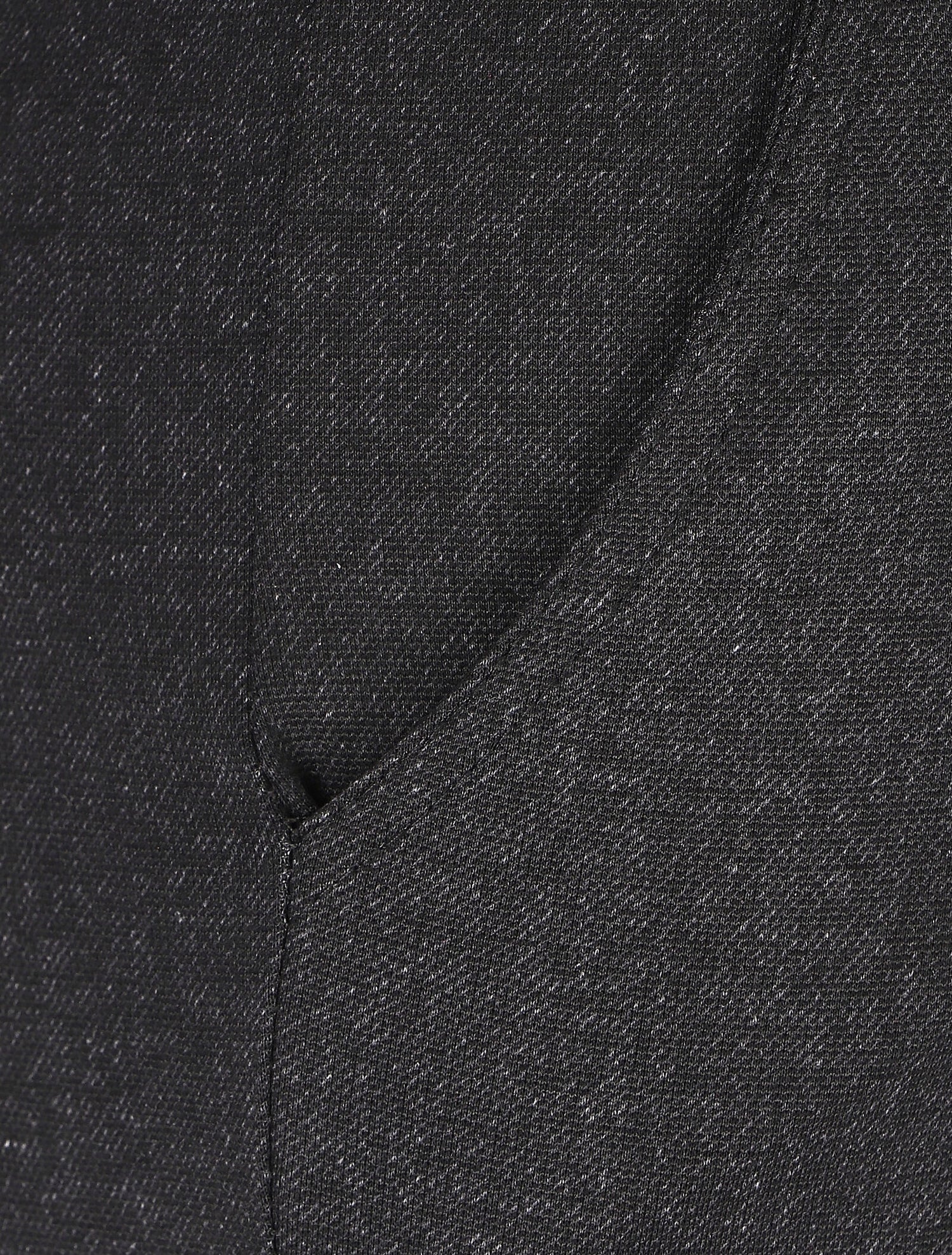 Pantalon droit à bords retroussés - Noir - 3