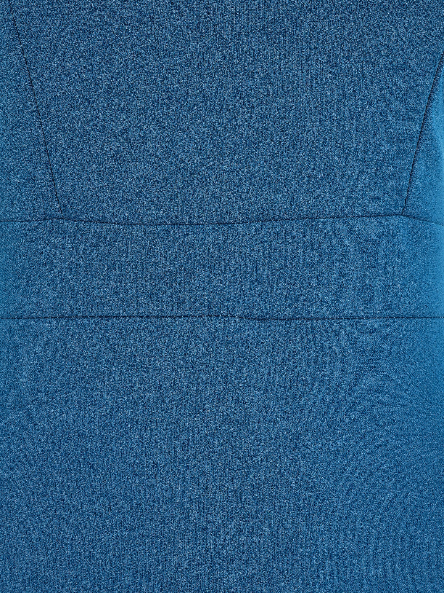 Robe fourreau à bretelles asymétrique - Bleu - 4