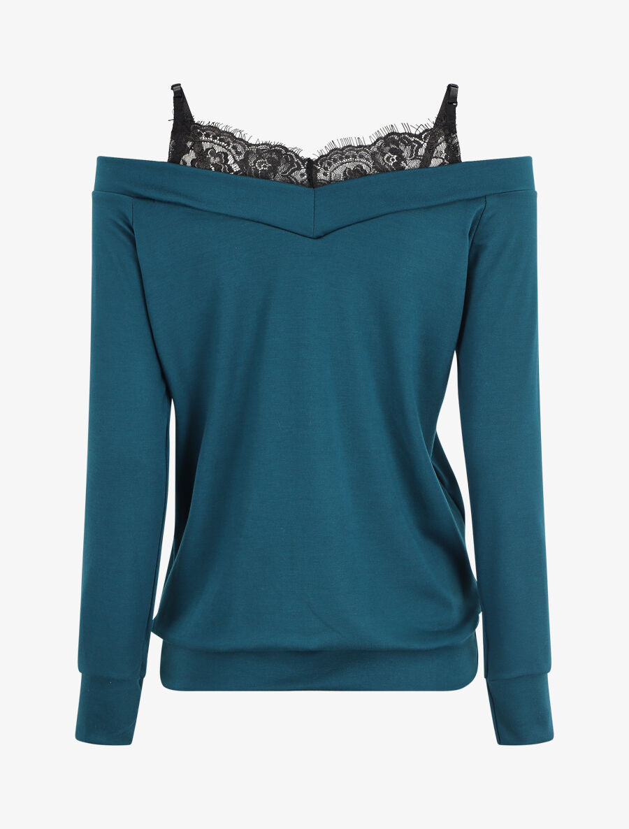 Top bardot trompe l&
