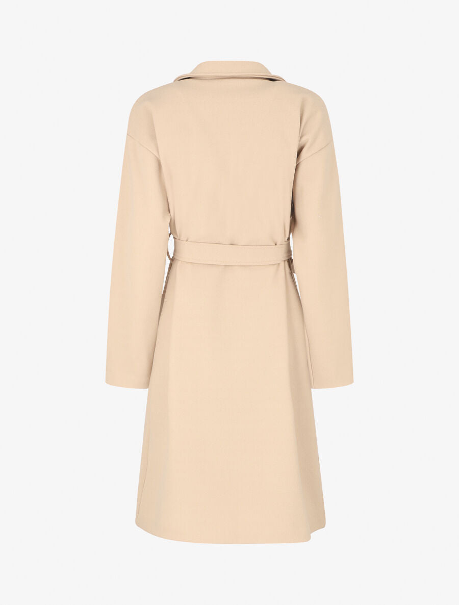Manteau long oversize - Beige - 2