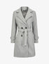 Manteau mi-long croisé - Gris - 5