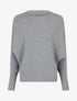 Pull col bateau ajusté - Gris - 1