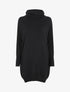 Robe pull ample à col roulé - Noir - 4