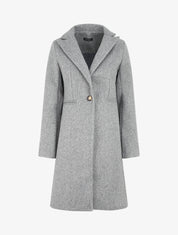 Manteau long classique - Gris - 5