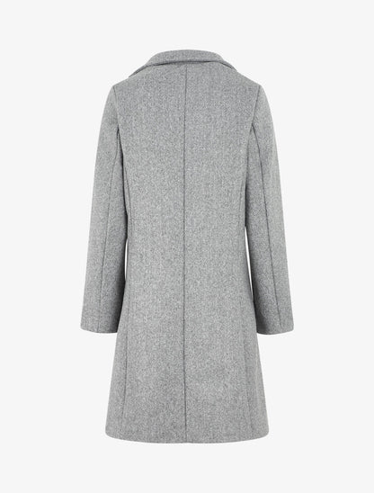 Manteau long classique - Gris - 2
