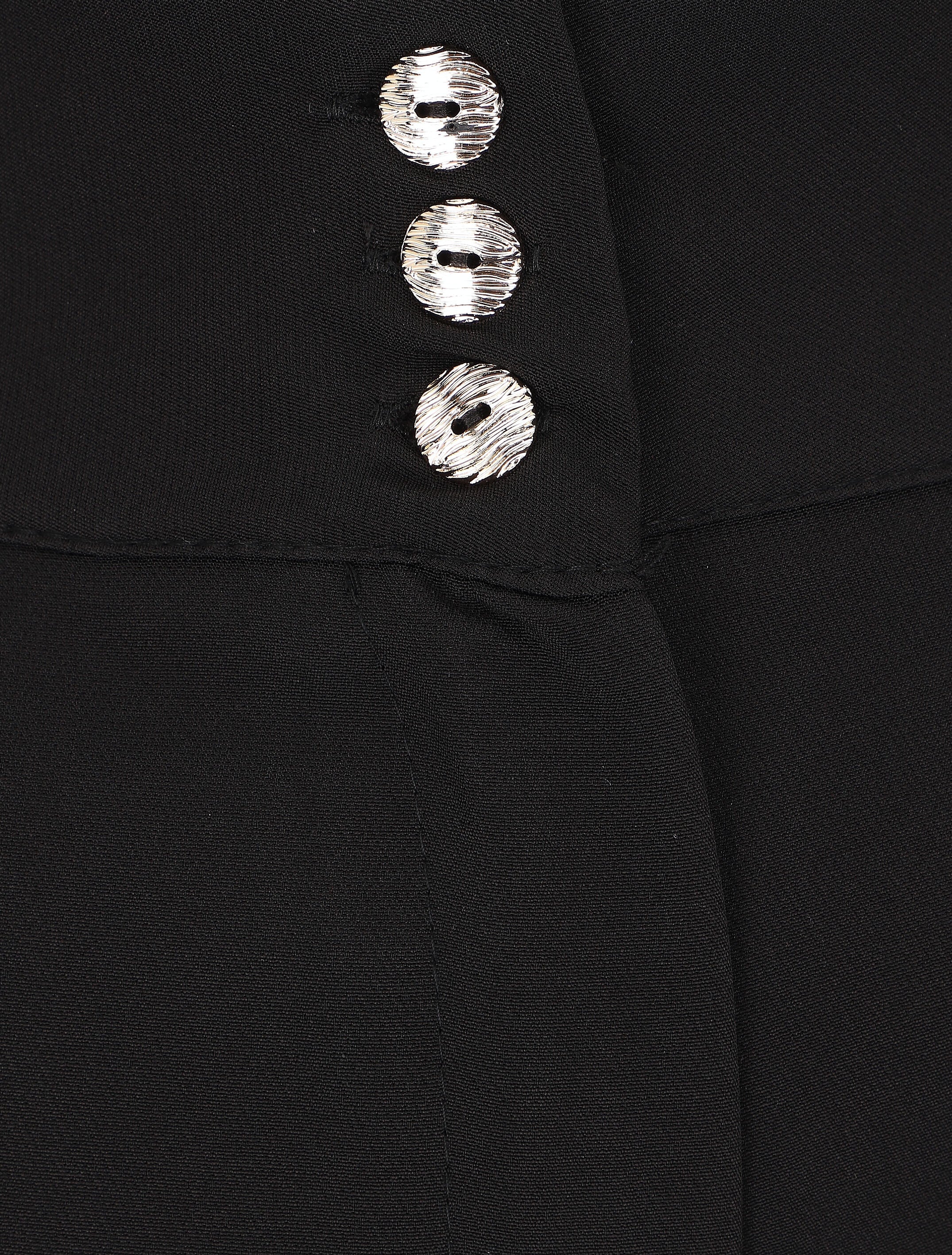 Pantalon classique coupe droite - Noir - 3