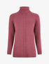 Pull droit à col roulé - Mauve - 4