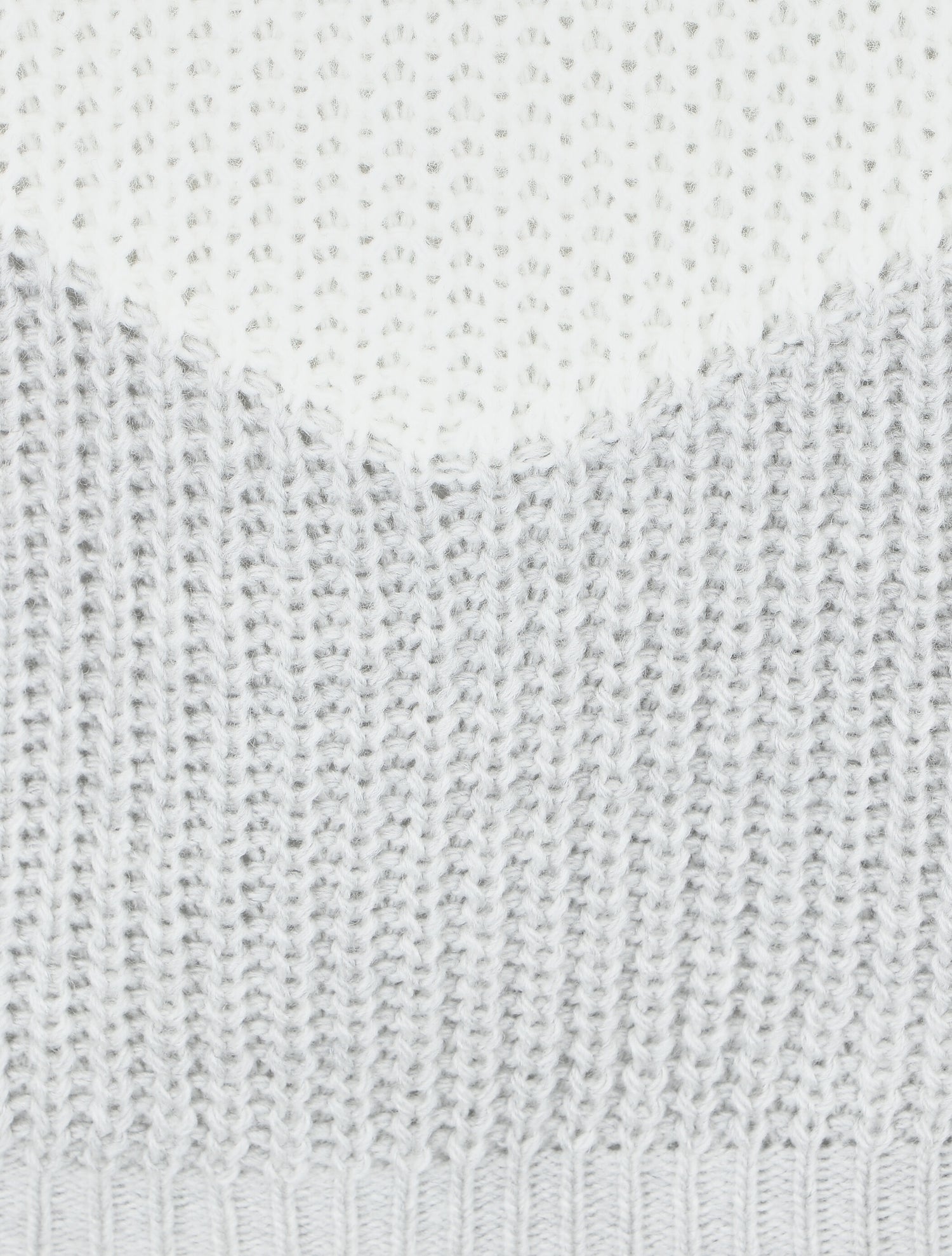 Pull droit à motif V - Noir - 3