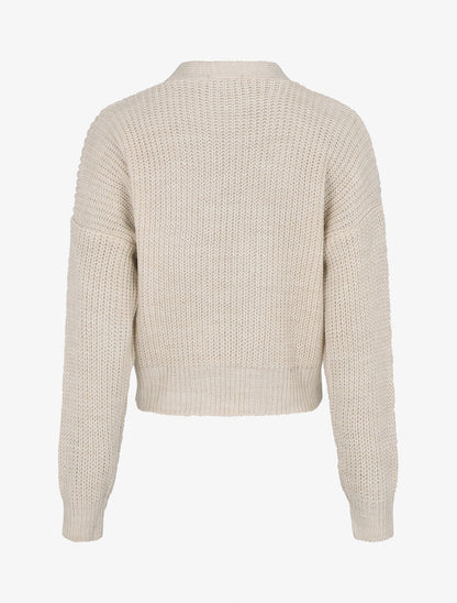 Gilet cache-coeur uni - Beige - 2