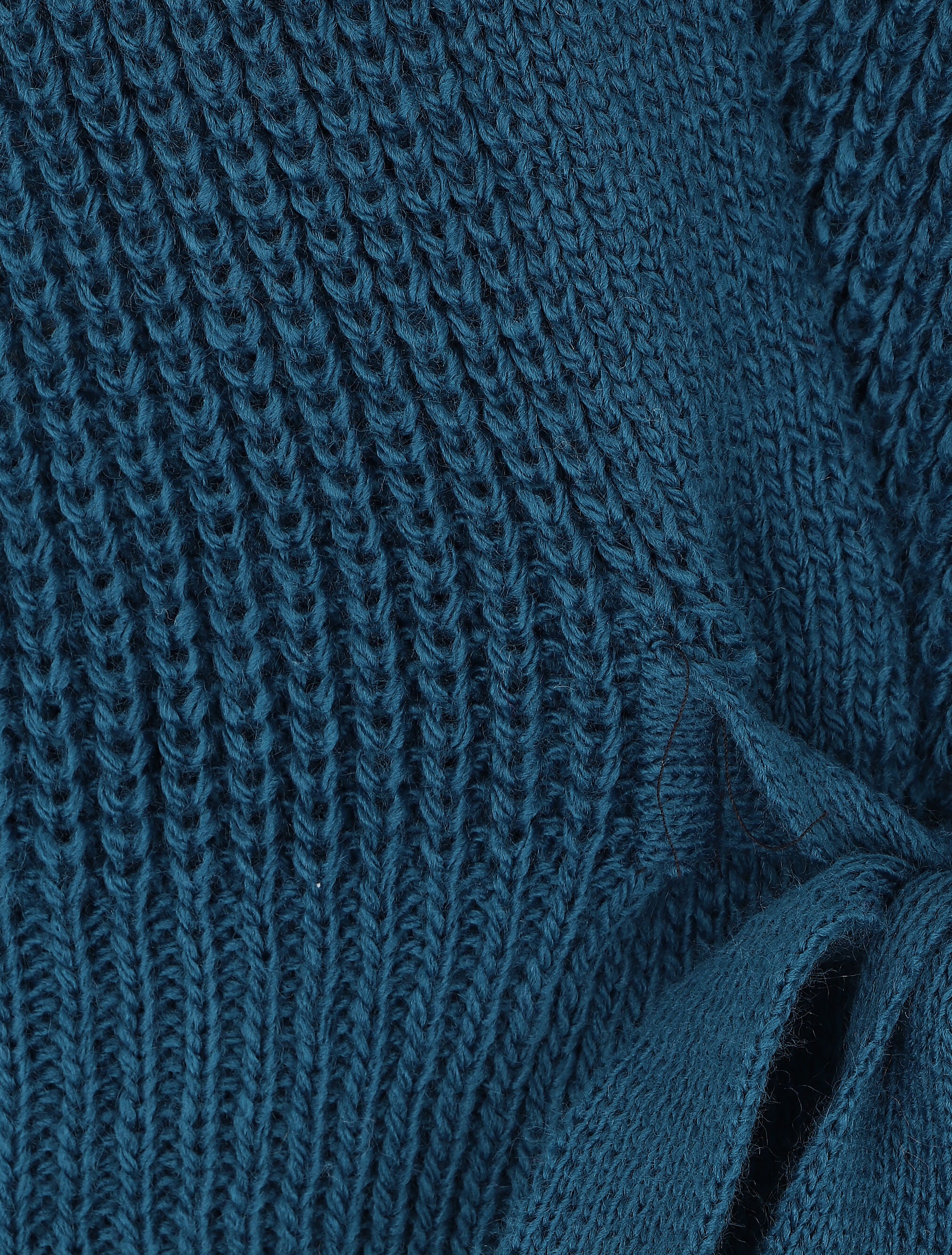 Gilet cache-coeur uni - Bleu canard - 3