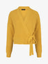 Gilet cache-coeur uni - Jaune - 1