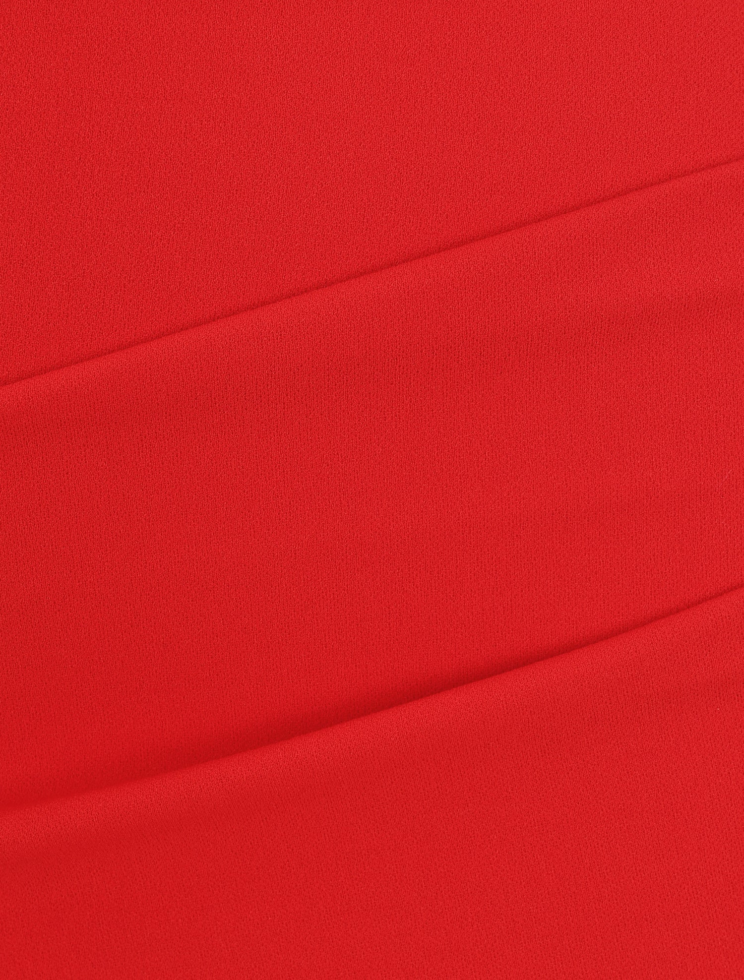 Mini-jupe drapée - Rouge - 3