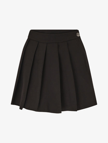 Short plissé trompe-l&