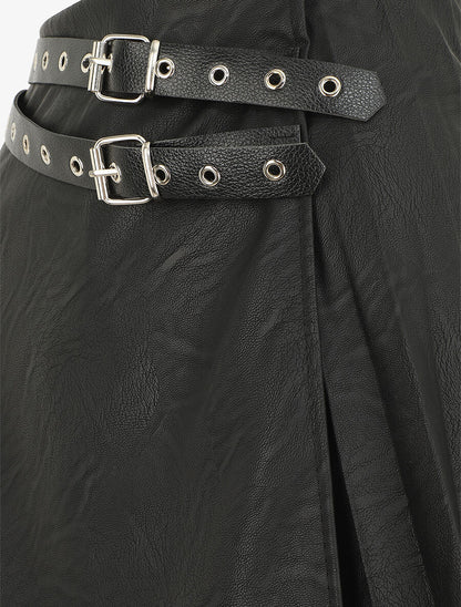 Short en simili trompe l&