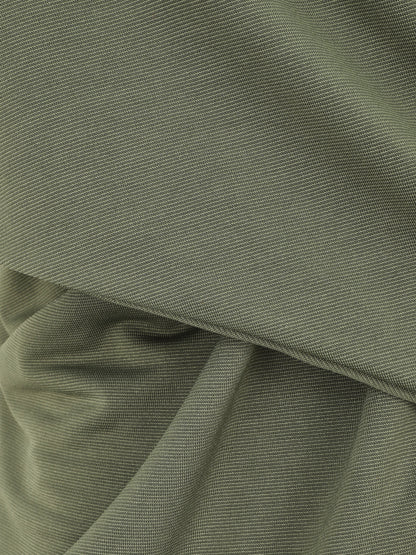 Top uni à base asymétrique - Kaki - 3