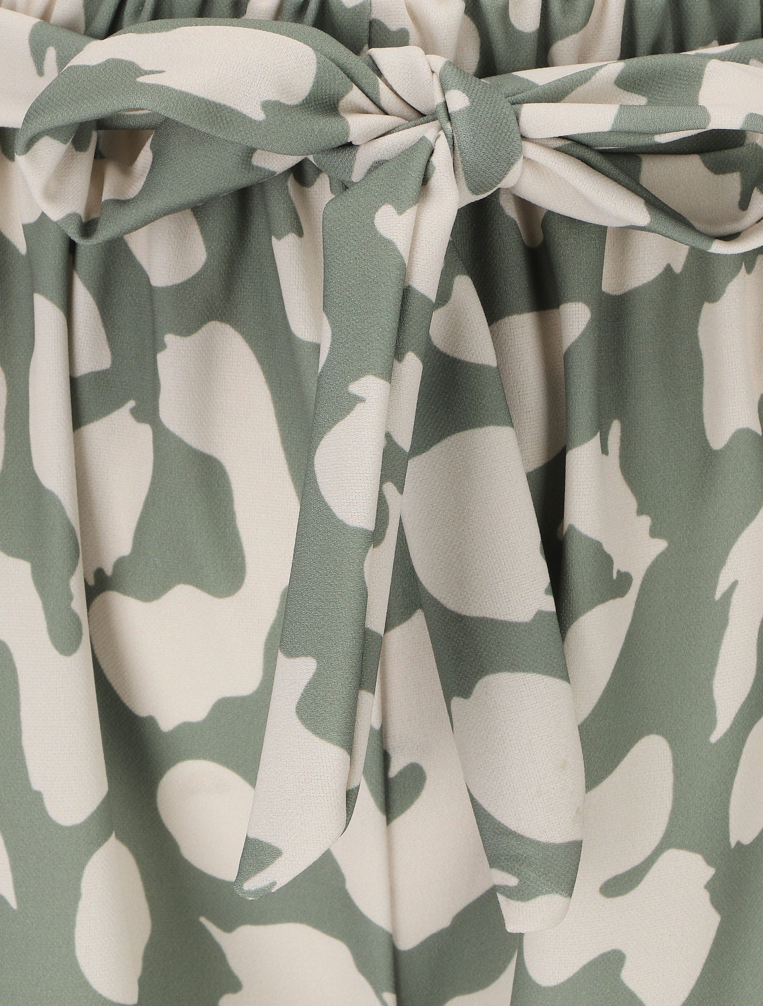 Pantalon ample à imprimé graphique - Vert d&