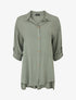Chemise fluide oversize - Kaki - 5