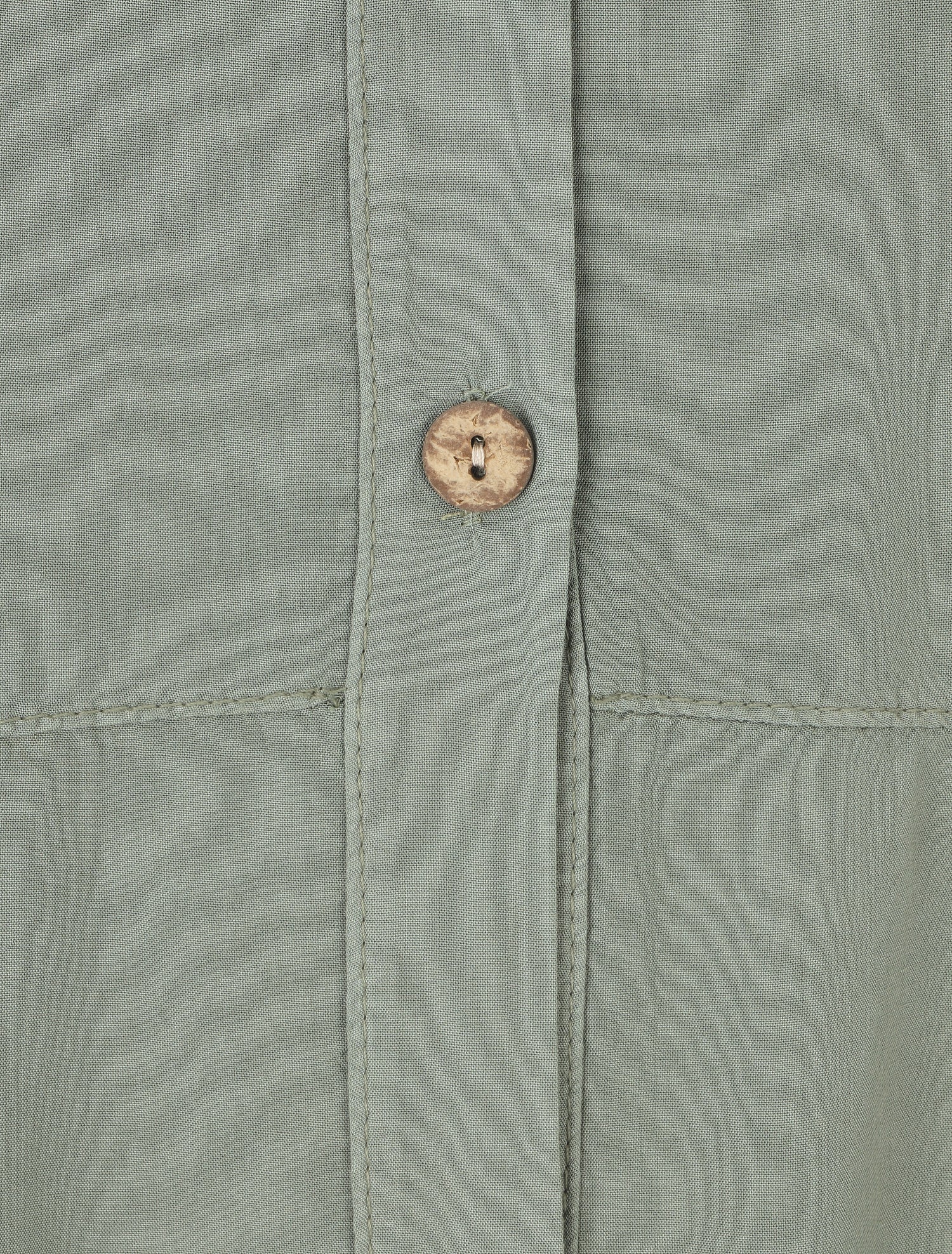 Chemise fluide oversize - Kaki - 3