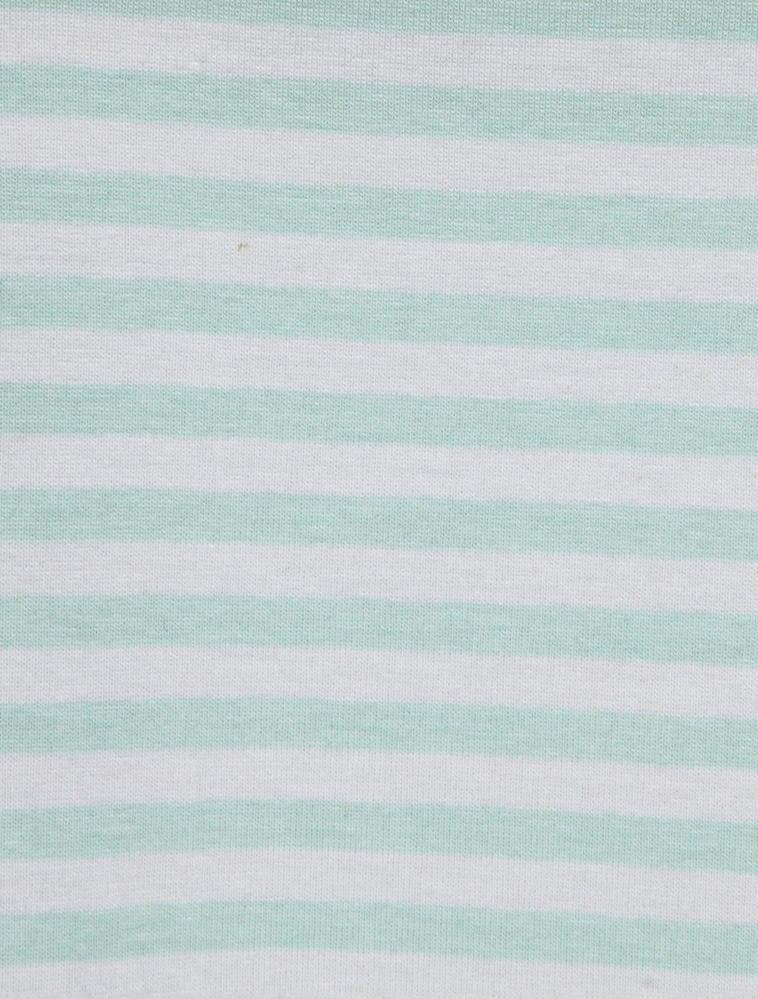 Top marinière coupe droite à épaulettes - Vert menthe - 3