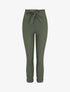 Pantalon paper bag slim taille haute - Kaki - 5