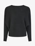 Pull chauve-souris uni - Noir - 4