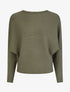 Pull chauve-souris uni - Kaki - 4