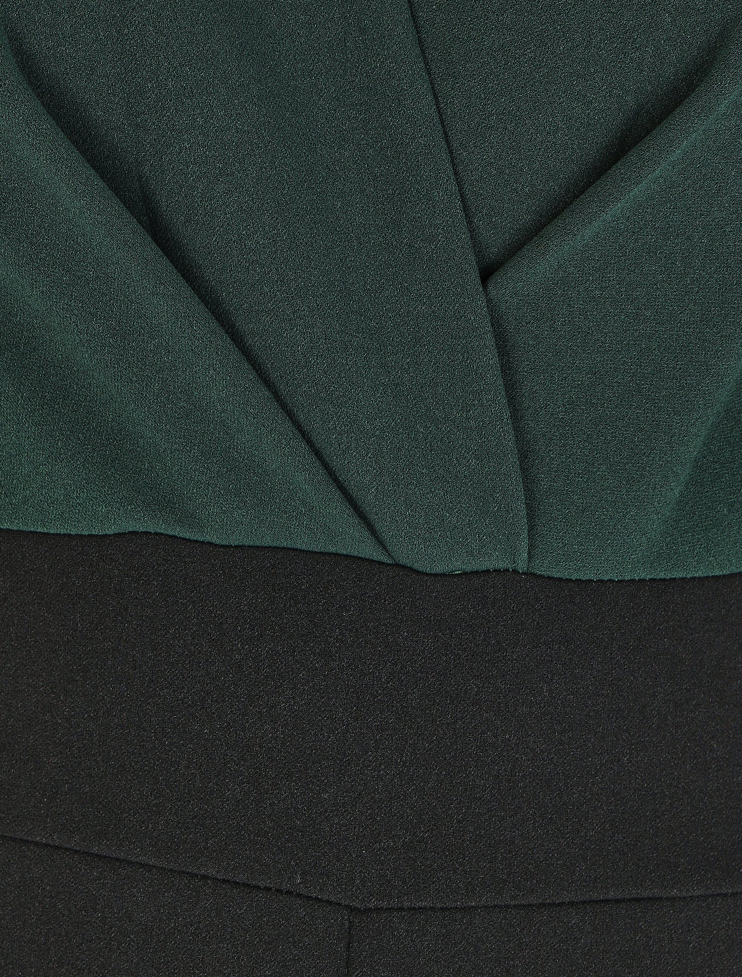 Combinaison droite manches 3/4 - Vert foncé - 3