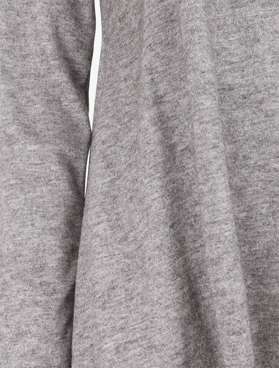 Gilet basique en maille - Gris - 3