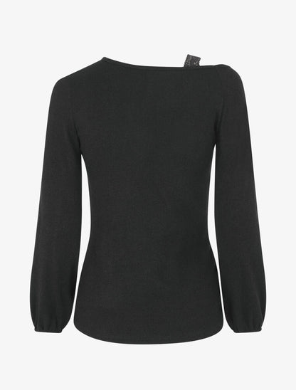 Pull fin croisé à l&