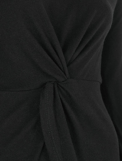 Pull fin croisé à l&