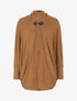 Gilet style cape - Camel - 4