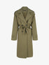 Trench oversize ceinturé - Kaki - 1