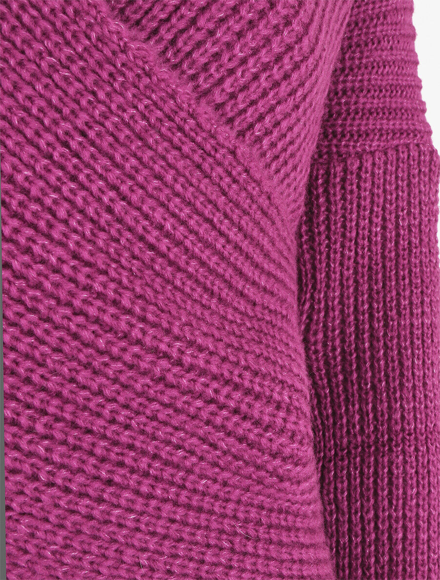 Pull cache-coeur en maille - Violine - 3